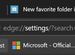 微軟 Edge 浏覽器悄然更改收藏夾圖示，變為單線透明設計